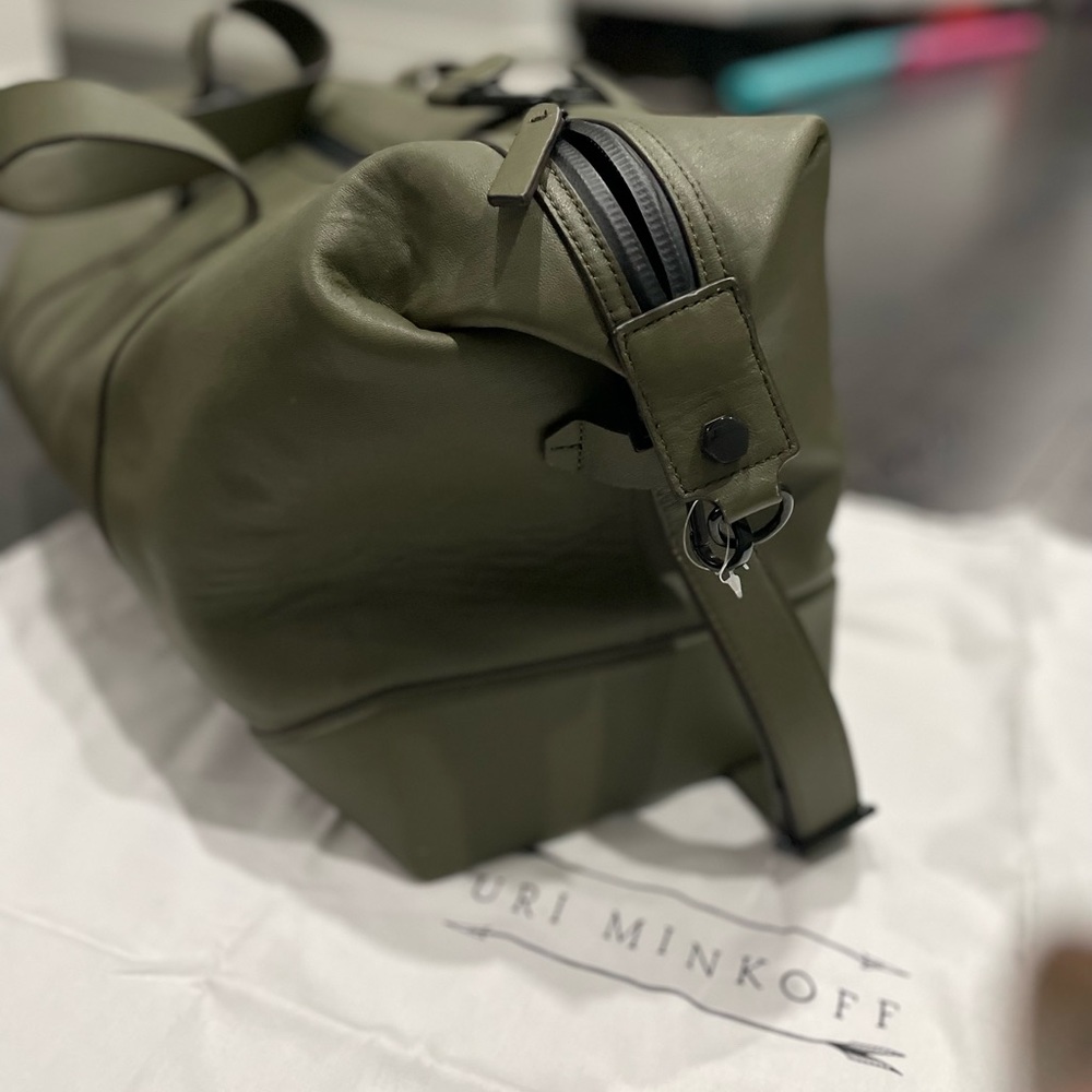 Uri Minkoff Waverly Weekend bag in Salvia Sauge - Picture 2 of 5